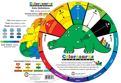 Colorsaurus – Kid’s Wheel