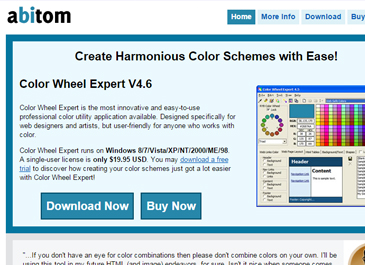 Color wheel expert website