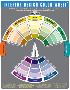 Color Wheel Pocket Size 5-1/8in Candle Color Mixing Guide, Artist, Paint -   Hong Kong