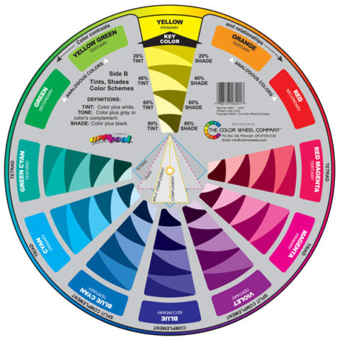 CMY Primary Mixing Wheel